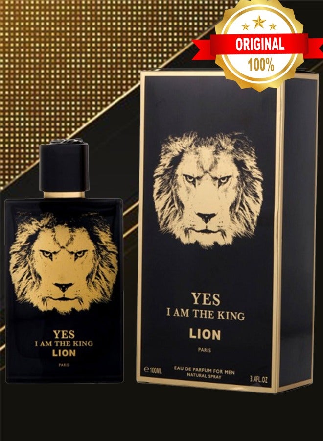 Paris 4 Pieces Yes I Am The King Lion Perfume 100ml EDP - Image 2