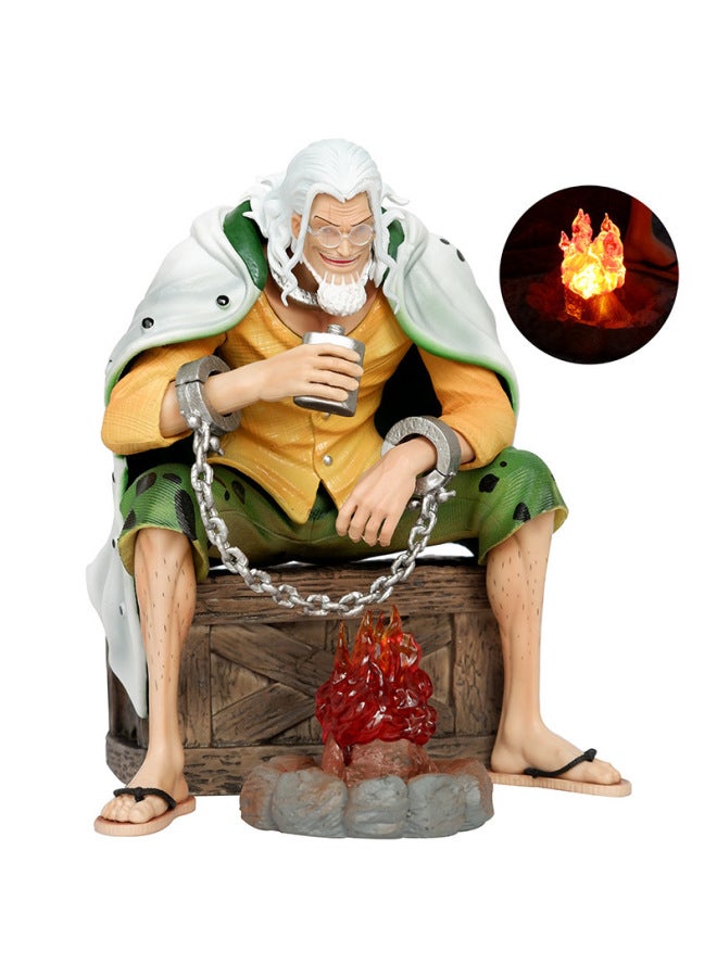 قطعة واحدة من BT Sitting Raleigh Pluto Raleigh يرسل نموذج Bonfire Gk مصنوع يدويًا نموذج زينة هدية - اللون: BT Sitting Position Raleigh Luminous Version - Image 2