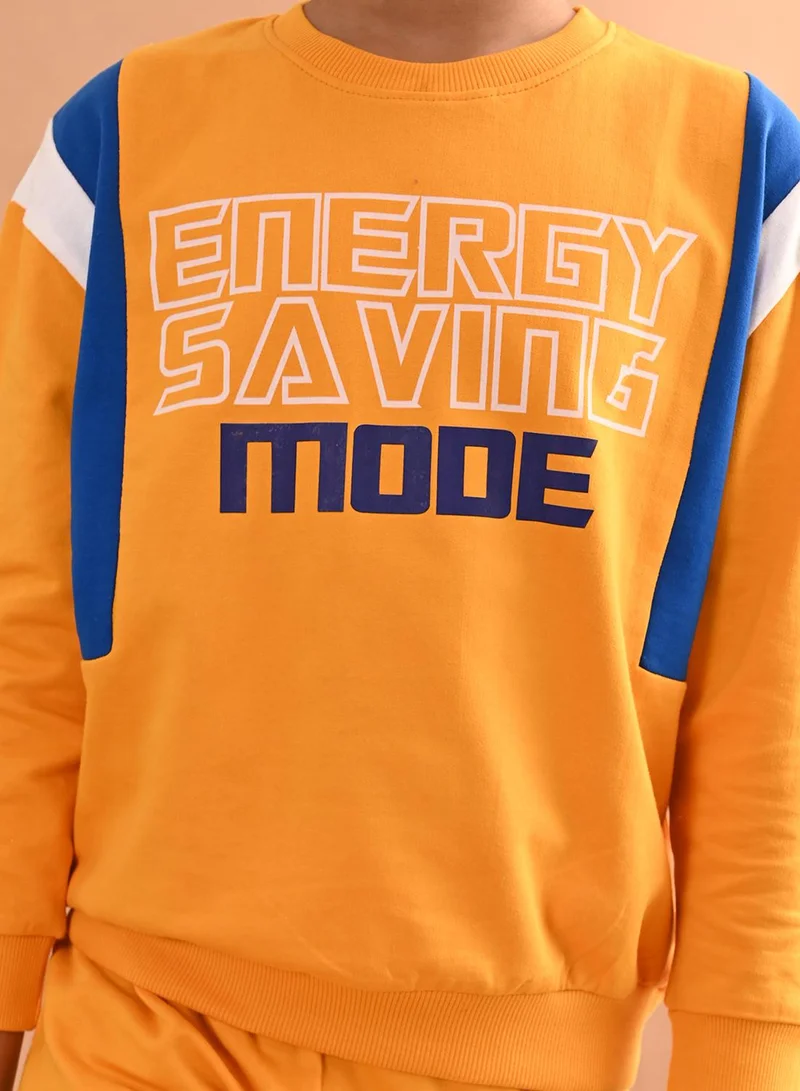 LILPICKS Solid Sweatshirt with Jogger Set