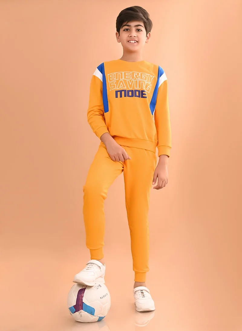 LILPICKS Solid Sweatshirt with Jogger Set