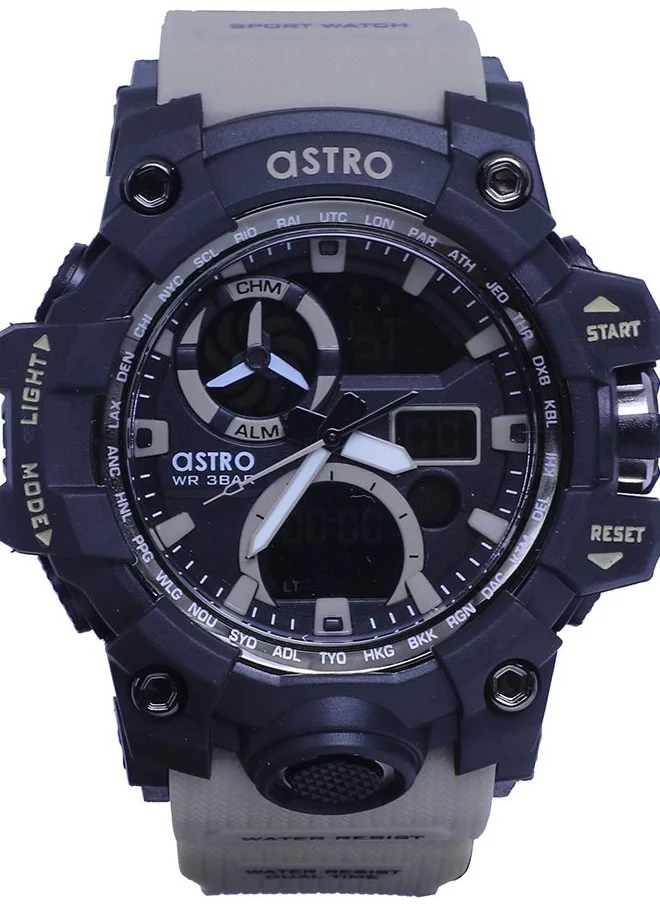 ASTRO ASTRO Kid's Analog-Digital Black Dial Watch - A20808-PPCB