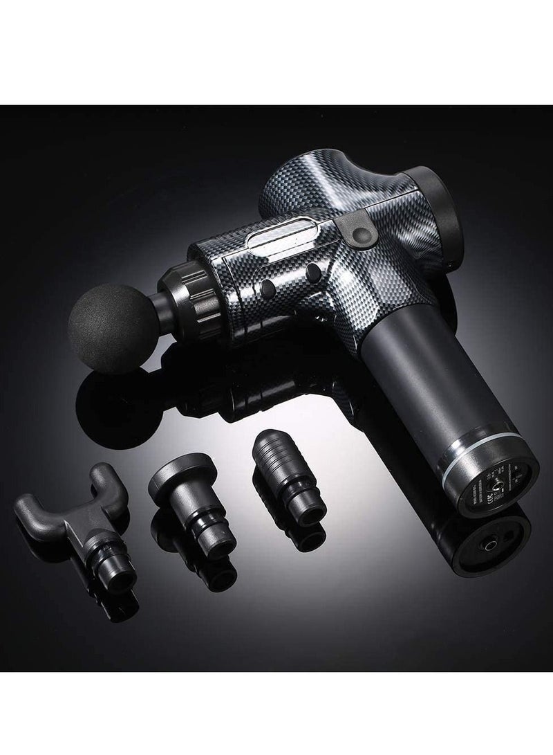 24V Electric Muscle Massager Portable Percussive Vibrating Powerful Massage Guns Handheld Deep Tissue Muscle Massager for Neck Back Shoulders Foot Leg - Image 3