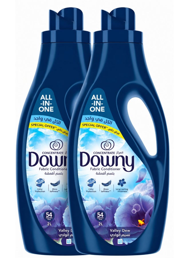 داوني Valley Dew Fabric Conditioner Concentrate Softener With Colour Protection - Image 1