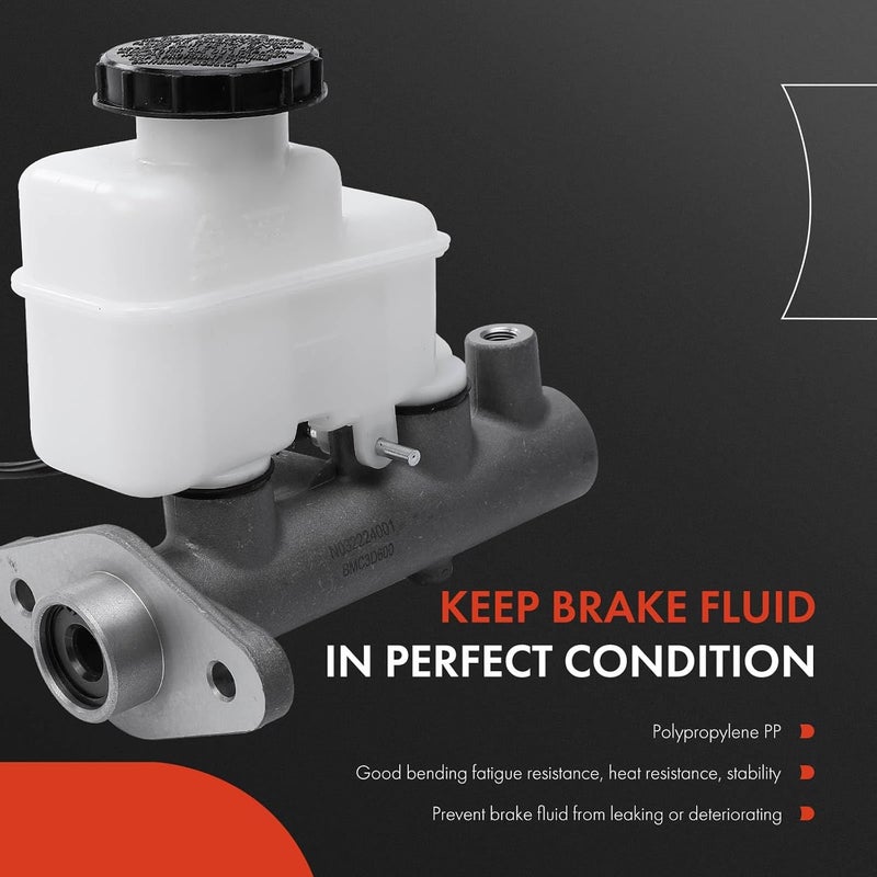 A-Premium Brake Master Cylinder with Reservoir and Sensor - Image 3