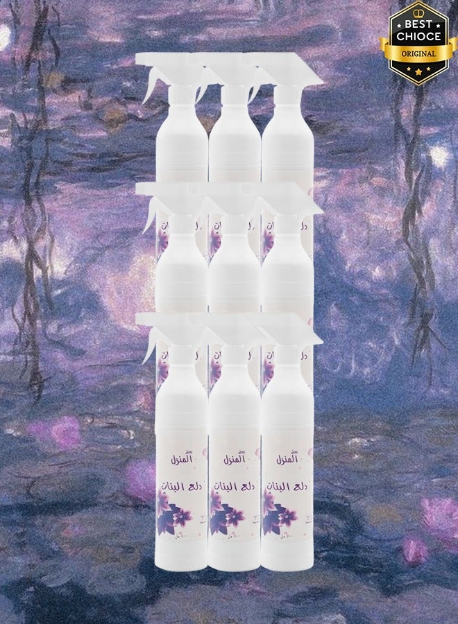 Banafa 9 Pieces Dala Albanat Air Freshner 500ml - Image 1