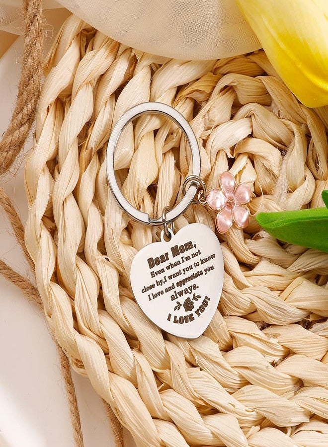 Dayofun Birthday Gifts for Mom from Daughter from Son,Mothers Day Mother's Day Gifts for Moms Gift Keychain Engraved Idea Valentines Anniversary Presents,Best Mom ever Gift Christmas Women Stocking Stuffers - Image 4