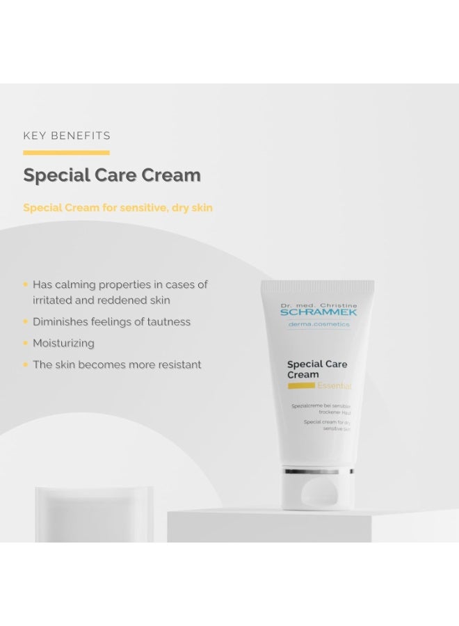 Schrammek Dr Special Care Cream (1.7 fl oz) - Special Cream for Sensitive & Dry Skin - Scientifically Proven - Face Moisturizer - Skin Care - Image 2
