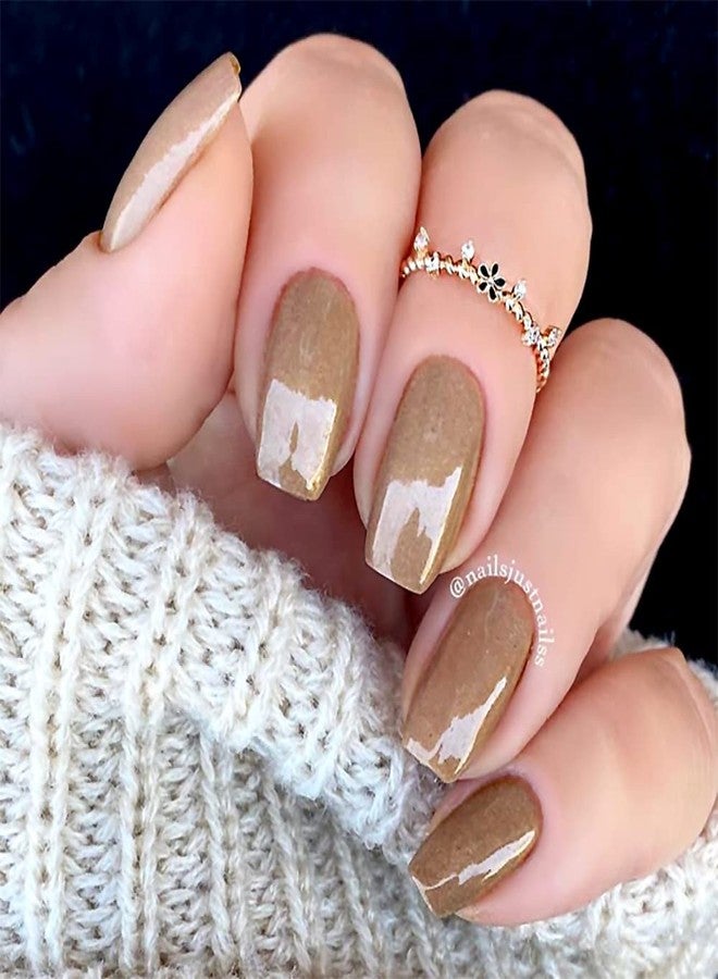 duri Nail Polish, 775 Vinyl Records, Gorgeous Tan with Golden Shimmer, Full Coverage, Quick Drying, Long Lasting, 0.45 Fl Oz - Image 4