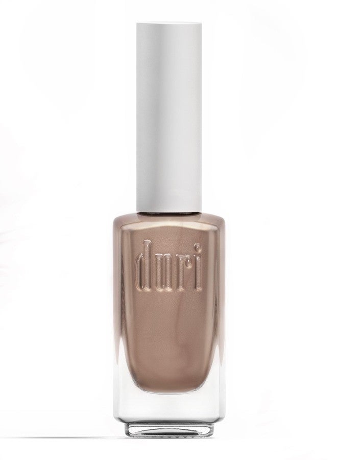 duri Nail Polish, 775 Vinyl Records, Gorgeous Tan with Golden Shimmer, Full Coverage, Quick Drying, Long Lasting, 0.45 Fl Oz - Image 1