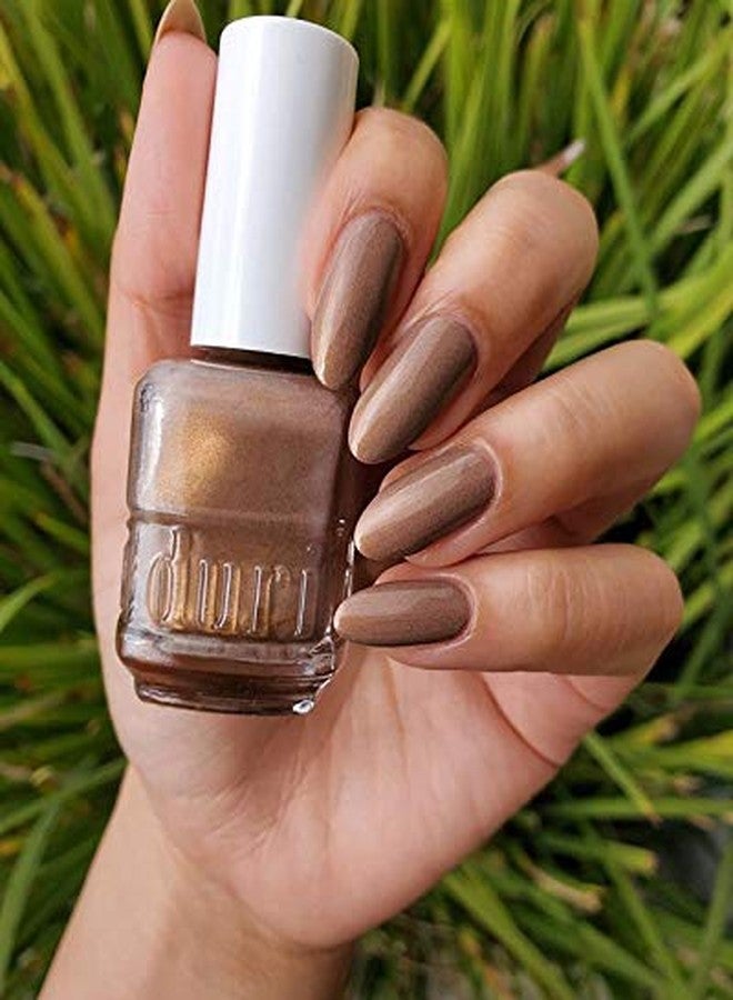 duri Nail Polish, 775 Vinyl Records, Gorgeous Tan with Golden Shimmer, Full Coverage, Quick Drying, Long Lasting, 0.45 Fl Oz - Image 5