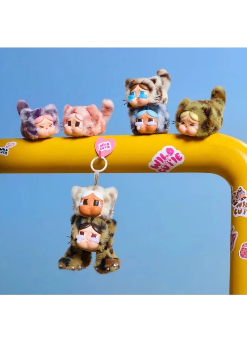 كراي بيبي CRY BABY Leopard Cat Series Blind Box Vinyl Keychain Blind Box(High quality version) - Image 3