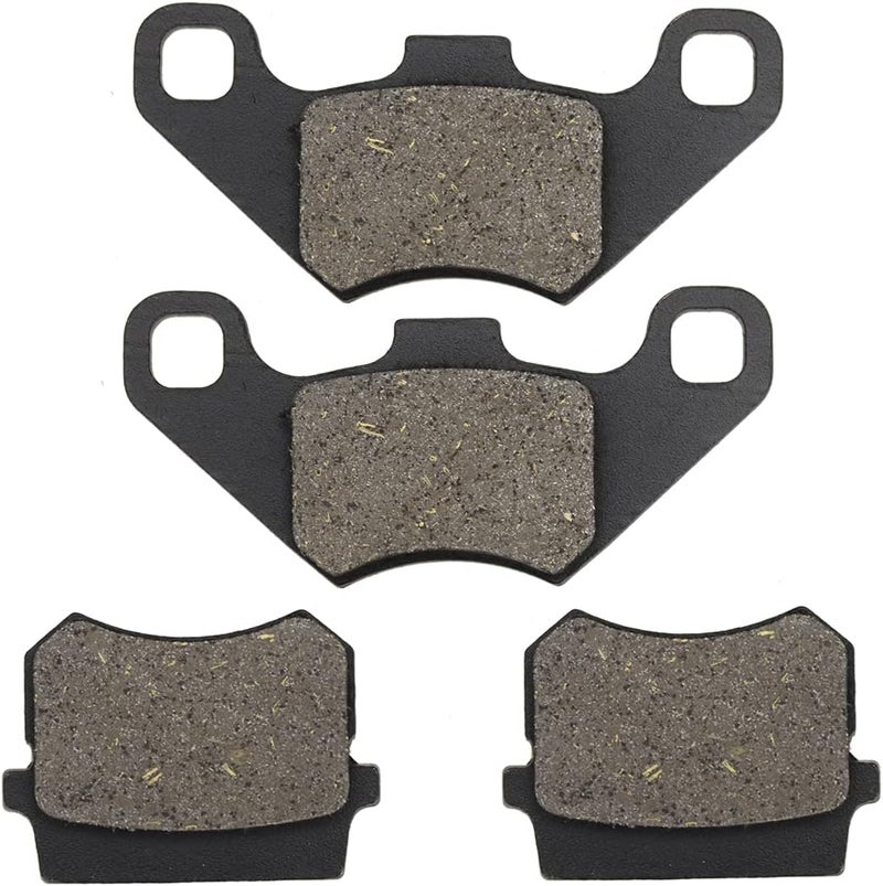 FVRITO Rear Disc Brake Pads for 125cc 110cc 90cc 70cc 50cc Tao Tao Coolster SSR Baja Coleman Vitacci Peace Roket RPS Kandi SunL Sportsman Chinese ATV Quad 4-Wheeler Go Kart Dune Buggy Motorcycle Parts - Image 1