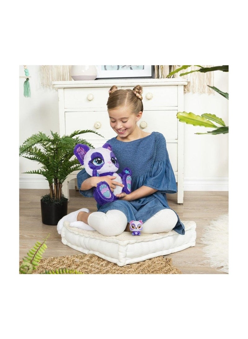 PeekaBaby Peek-A-Roo- Interactive Plush Panda-Roo - 6060420  - Image 2