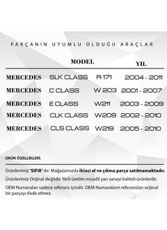 DNC Auto Part Trunk Gear For Mercedes W203,W211,W209  - Image 2