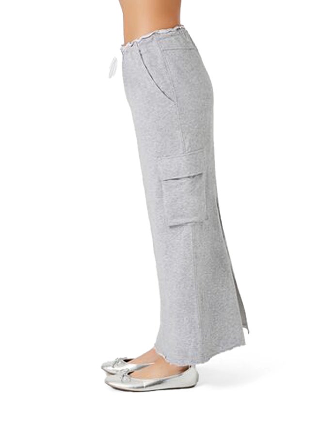 FOREVER 21 French Terry Toggle Maxi Skirt  - Image 4