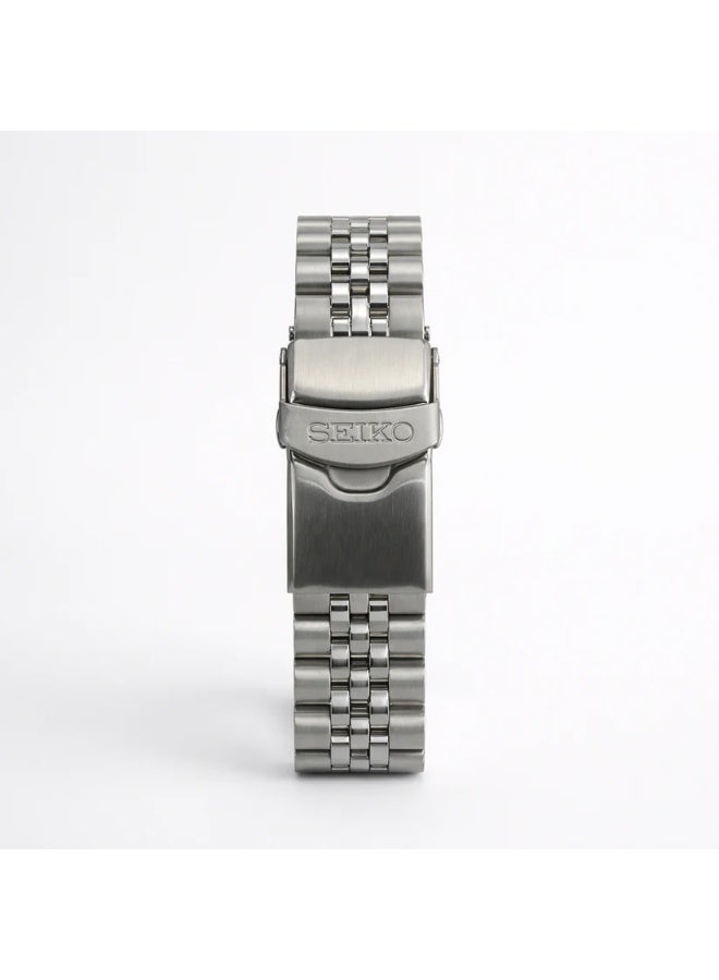 Seiko 5 سايكو 5 GMT SSK003K1 ساعة أوتوماتيكية للرجال بقرص أزرق وإطار باتمان وسوار جوبيل - Image 2