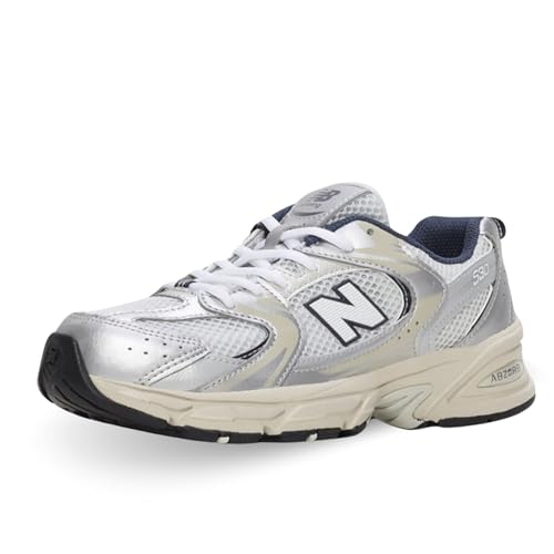 New Balance 530 (Big Kid) Sneaker, Summer Fog/Nimbus Cloud, 5 US Unisex - Image 1