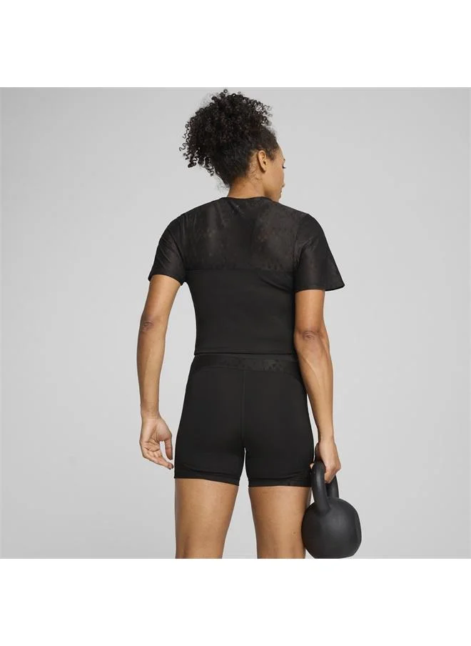 Puma PUMA Black LACE Crop Top Women for Women | Best Price UAE