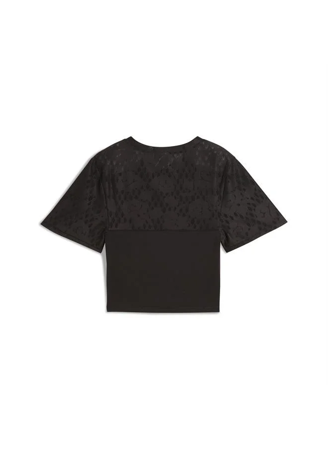 Puma PUMA Black LACE Crop Top Women for Women | Best Price UAE
