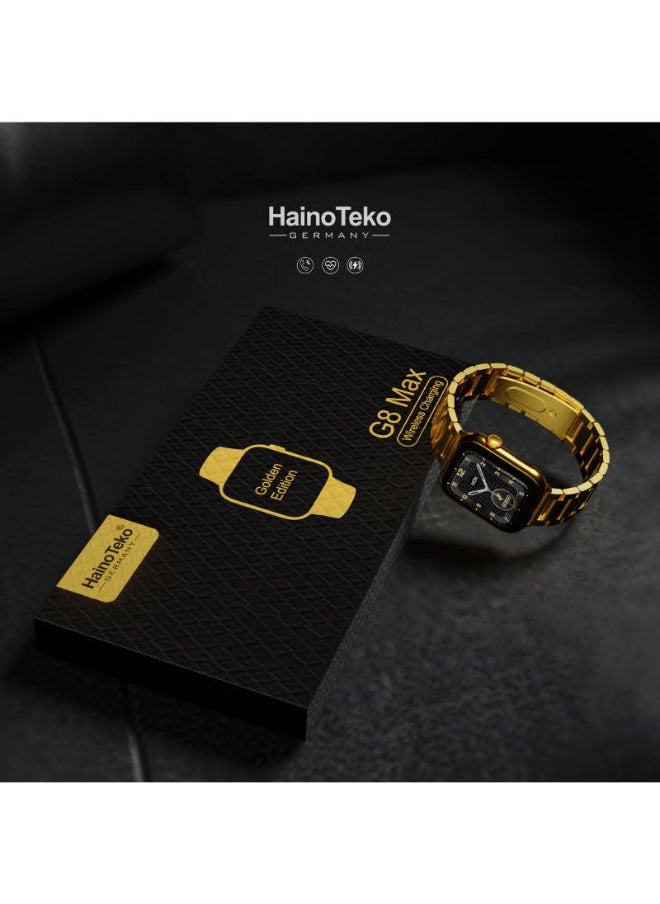 Haino Teko - Haino Teko G8 Max Golden Edition Smart Watch For Men Women - Image 1