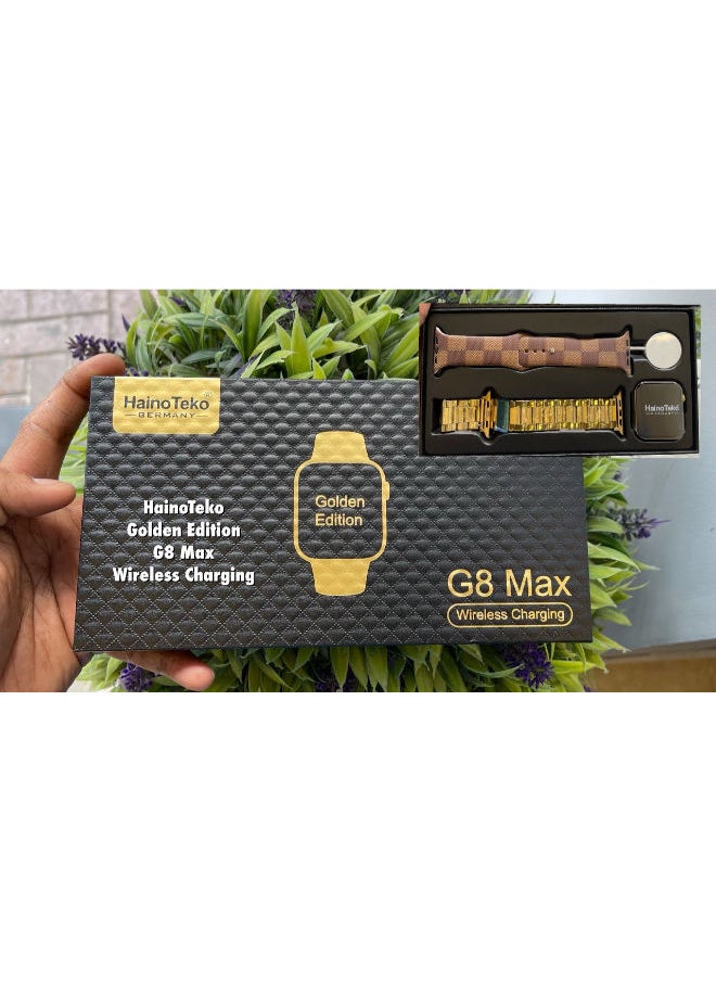 Haino Teko - Haino Teko G8 Max Golden Edition Smart Watch For Men Women - Image 1