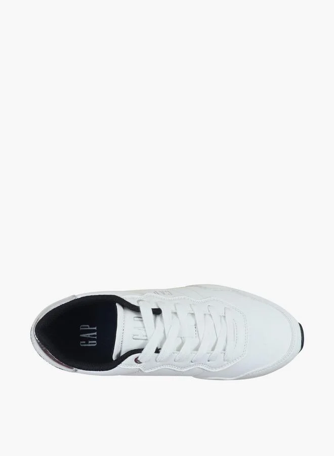 Gap WHITE Women Optima Ltx Lace-Up Ankle Sneakers for Women | Best Price UAE