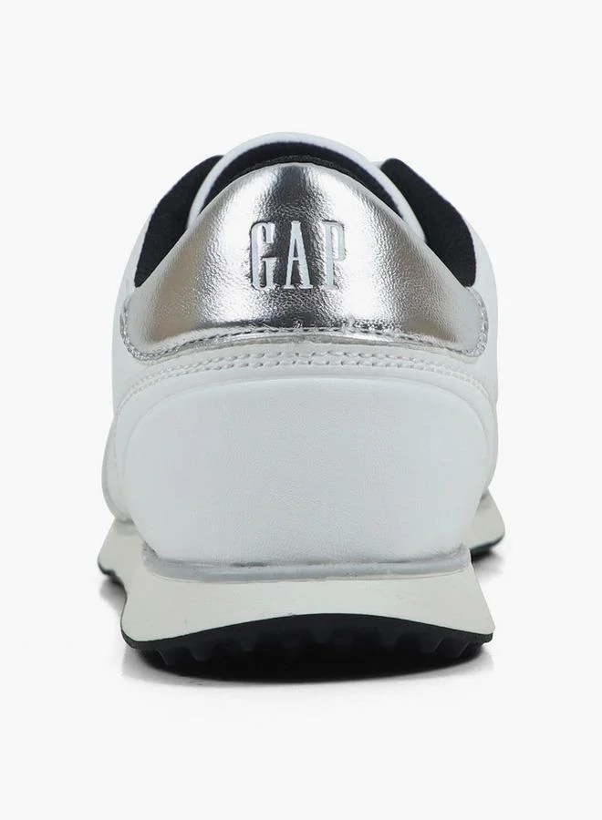 Gap WHITE Women Optima Ltx Lace-Up Ankle Sneakers for Women | Best Price UAE