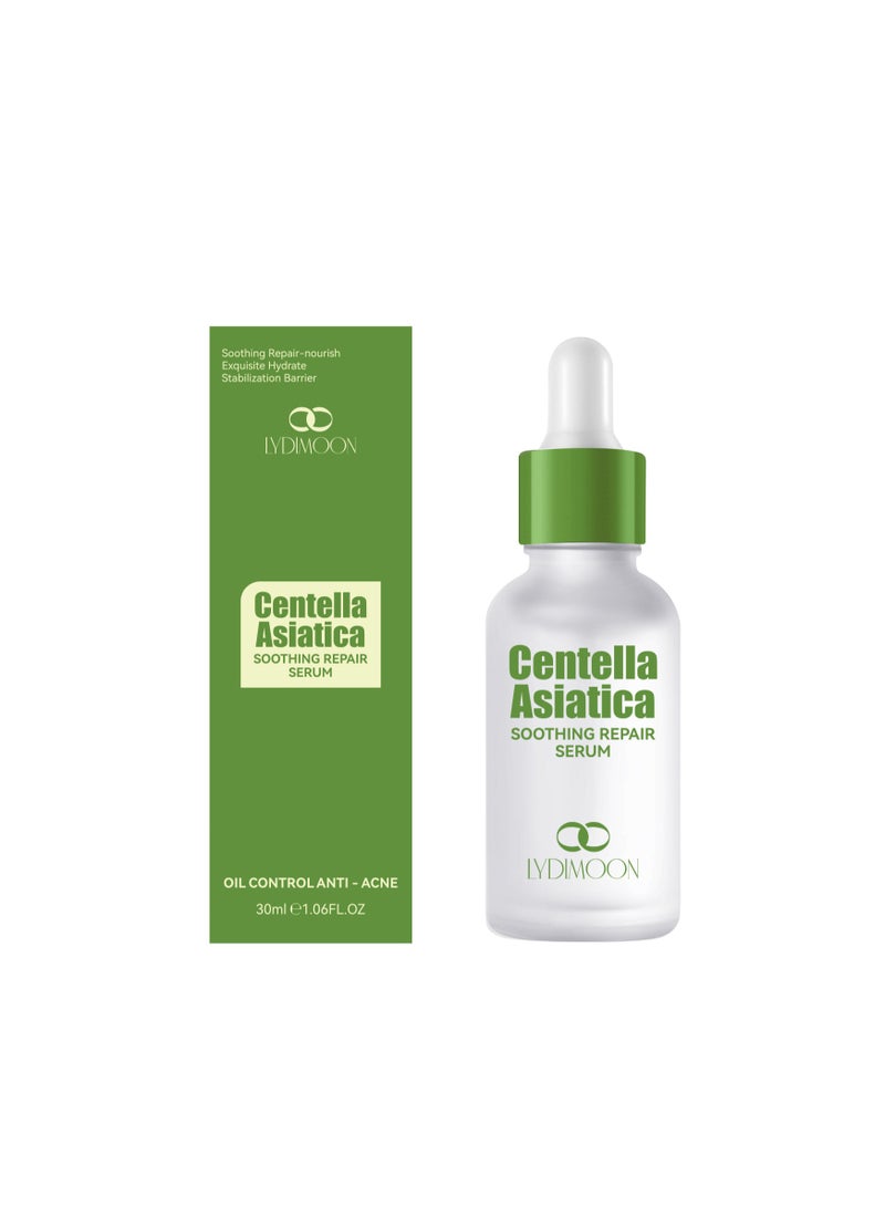 LYDIMOON Centella Asiatica Soothing Repair Serum Redness Calming Barrier Repair Dryness Relief For Sensitive Skin 30ml - Image 1
