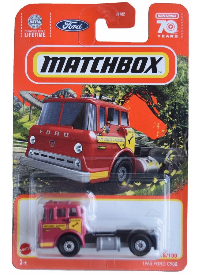 MATCHBOX Matchbox 1965 Ford C900, red 18/100 