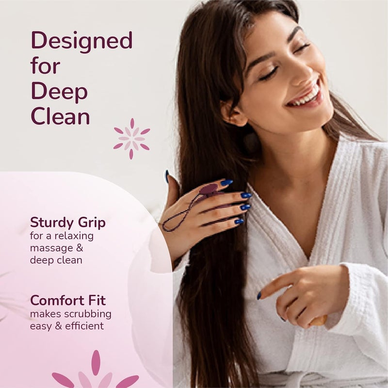 CARESMITH Bloom Scalp Massager | All Silicone Body with Super Soft Bristles | Hair Massager for Hair Growth | Head Massager Comb | Shampoo Brush - Image 5