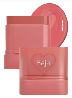 KAJA Dewy Bar - Creamy Multi-Stick Blusher & Lip Balm, Korean Cream Blush Stick for Cheeks and Lips, 45% Moisturizing Oil, Apple Extract, Vitamin-Hyaluronic Acid Infused, 06 Grapefruit Gelato, 10g  - Image 1
