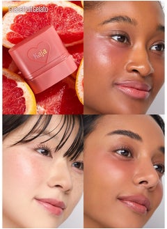 KAJA Dewy Bar - Creamy Multi-Stick Blusher & Lip Balm, Korean Cream Blush Stick for Cheeks and Lips, 45% Moisturizing Oil, Apple Extract, Vitamin-Hyaluronic Acid Infused, 06 Grapefruit Gelato, 10g  - Image 2