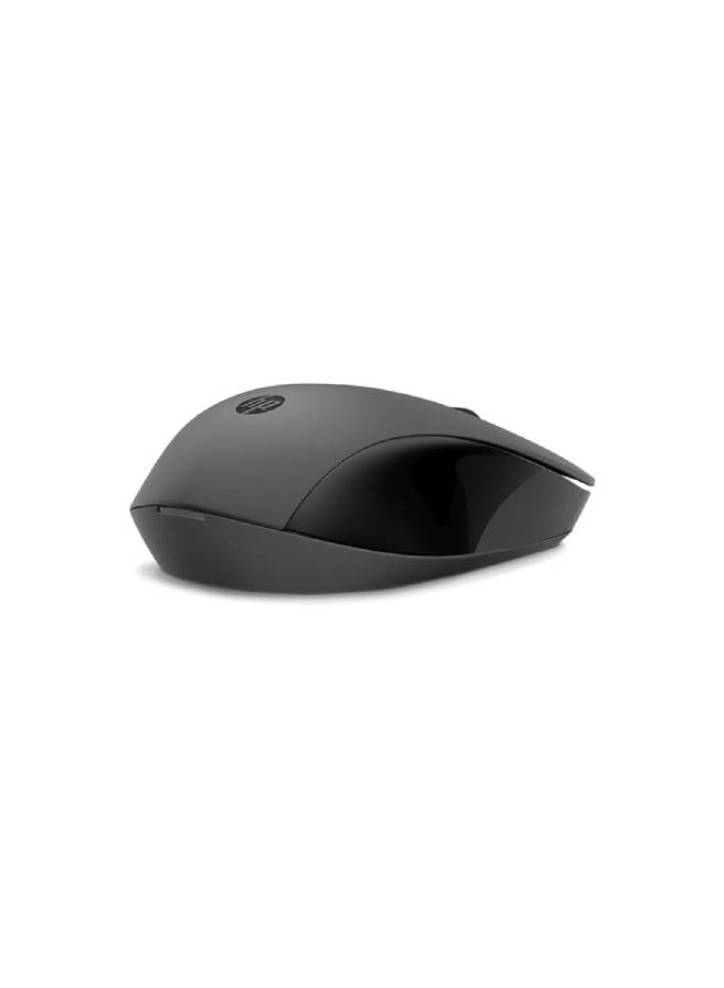 HP 150 ماوس USB بصري لاسلكي مع دونجل بسيط 2.4 جيجا هرتز، مستشعر بصري 1600 نقطة في البوصة، تصميم يمكن استخدامه بكلتا اليدين، 3 أزرار، مريح، USB-A، 2S9L1AA - Image 2