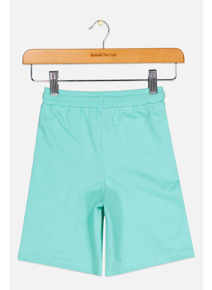 Garfield Toddlers Boy Garfield Basic Short, Dark Aqua  - Image 2