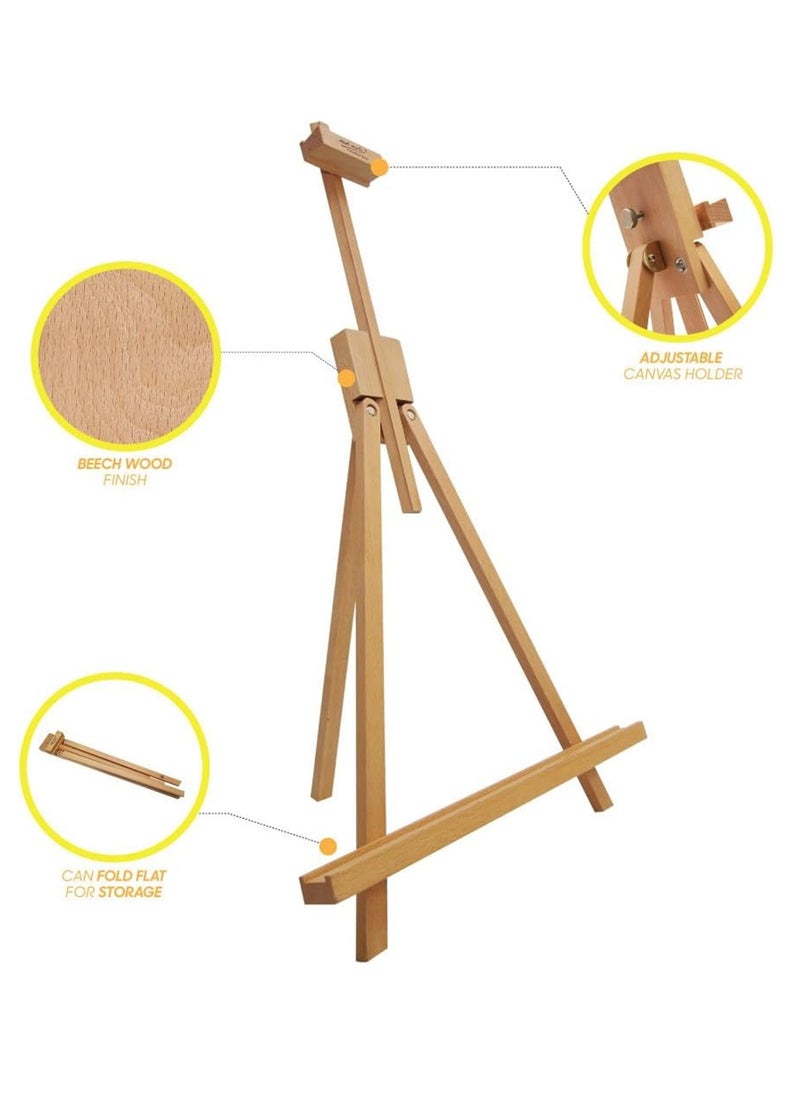 Mont Marte - Signature Table Top Display Easel To Hold Canvas Upto 69cm - Image 1