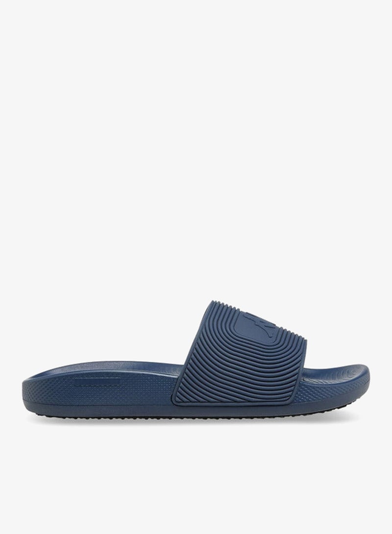 Kappa Men Logo Embossed Slides - Image 1