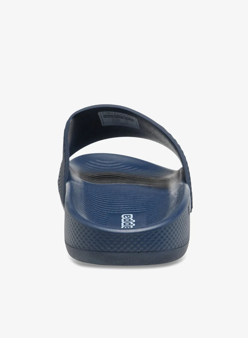 Kappa Blue Men Logo Embossed Slides for Men | Best Price UAE