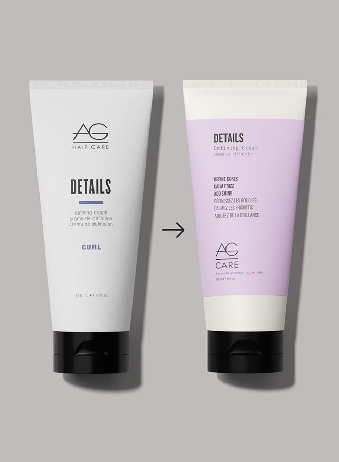AG Care Curl Details Defining Cream, 6 Fl Oz  - Image 2