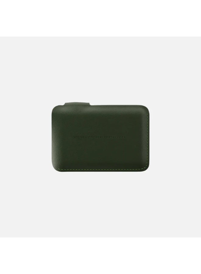 هيتش Snap Cardholder -lether nature Black/Green - Image 5