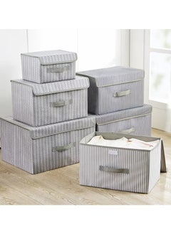 Storage Box Beige/Grey Storage Bins Cube Box with lids 45x35x27cm - pzsku/Z9BA1B078A02B3C59180FZ/45/_/1725864415/42e92f1e-6dd3-4d68-8bde-25d946751fa2