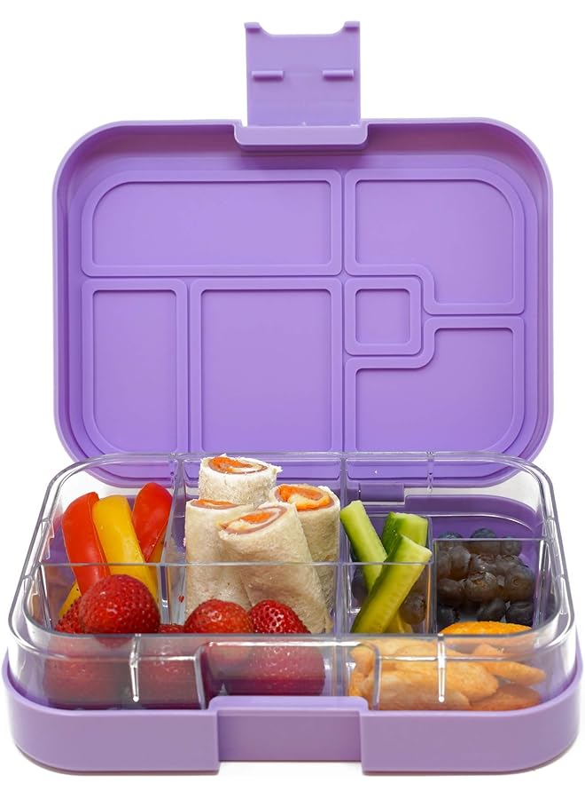 TINY WHEEL Bento Box Purple 6 Compartments 510130 - Image 4