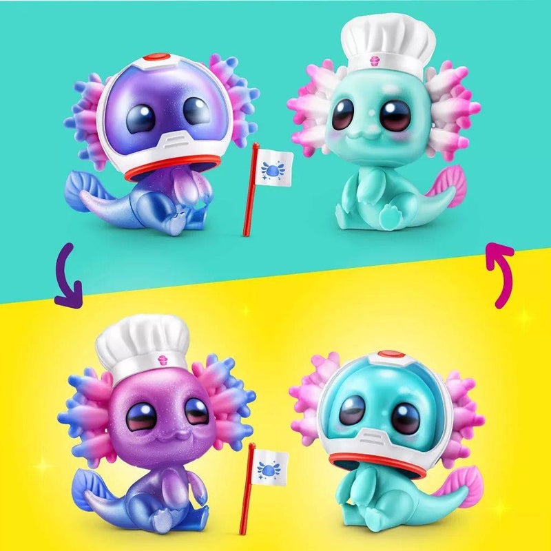 5 Surprise A-Lot-A Axolotls Mini Surprise Figure Capsule (6.8 x 6.12 x 5.66 cm, Assorted) - Image 3