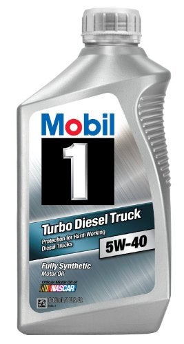 Mobil 1 44986 5W40 Turbo Diesel Truck Synthetic Motor Oil 1 Quart Pack of 6 - Image 1