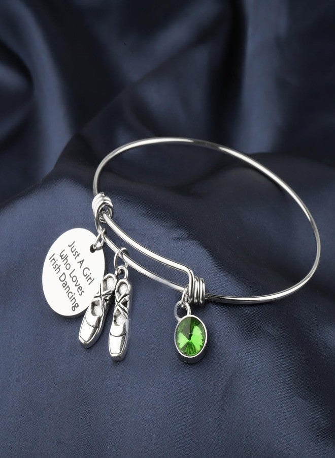 Gzrlyf Irish Dance Bracelet Irish Dancing Gifts Irish Step Dance Charm Irish Dancer Jewelry (Irish Dancing bracelet) - Image 5