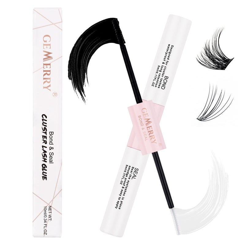 GEMERRY Lash Bond and Seal Waterproof Lash Cluster Glue for Eyelash Clusters - Long Retention 48-72 Hours - DIY Lash Extensions at Home - Image 1