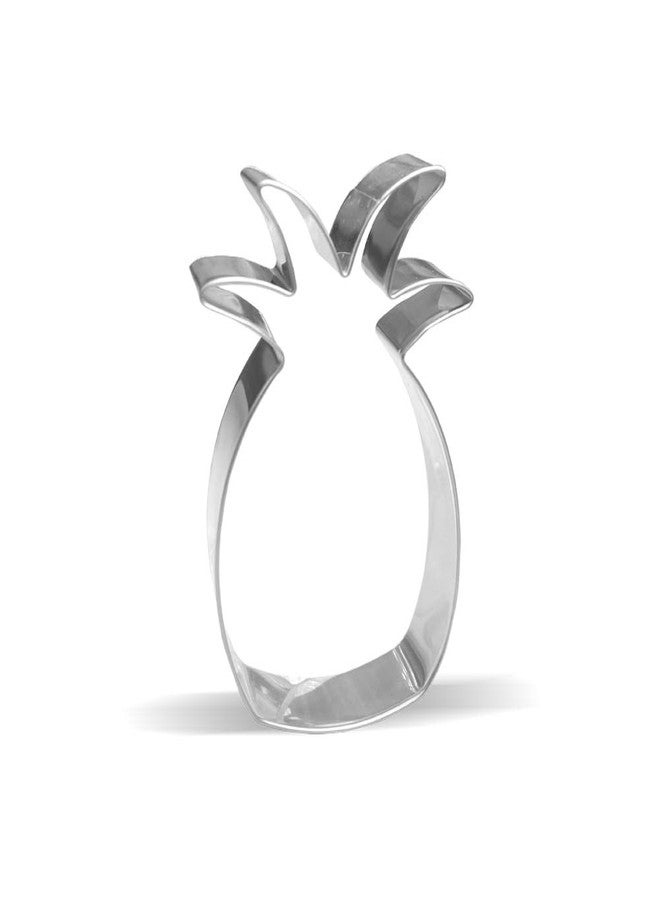 Keewah 4.1 inch Pineapple Cookie Cutter - Stainless Steel - Image 1