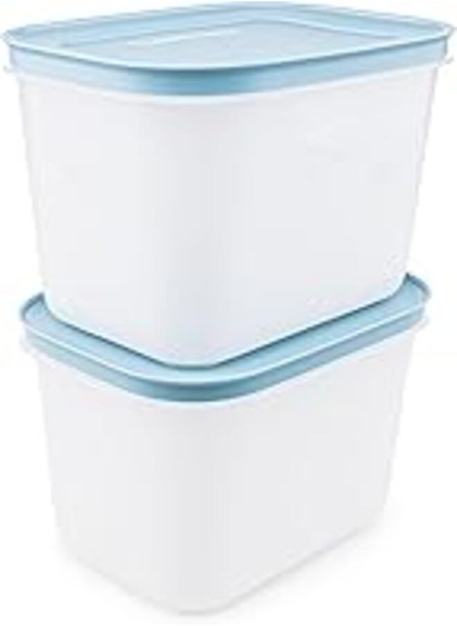 Tupperware Ice Crystal Freezer Container, Smoke Blue, 2 x 1.1 L, Food Storage for Fridge and Ice Compartment - pzsku/Z9BA1FA8279C07EC43FAEZ/45/_/1723236059/77de1259-3187-42d0-b085-8efd975cbdf8