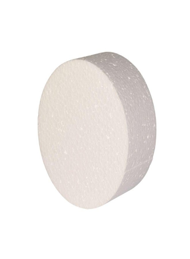 Oasis Supply Dummy Round Cake, 4" x 2", White - Image 2