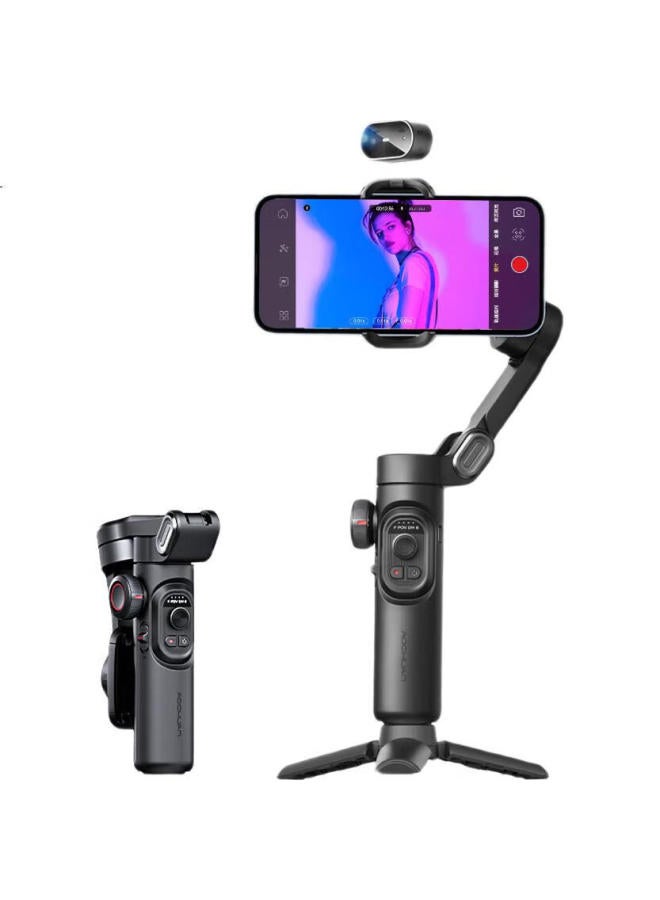 Okawa Aochuan [National Subsidy] Smart Xe Ai Smartphone Stabilizer, Face Tracking Selfie Stick, Multi-Functional Anti-Shake Shooting Handheld Stabilizer Follow-Up, Travel - Image 1