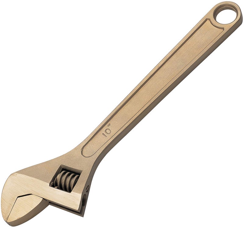 CS Unitec Adjustable End Wrench NonSparking NonMagnetic Corrosion Resistant Copper Beryllium 150Mm 6In TUV Certified EX5016B - Image 2